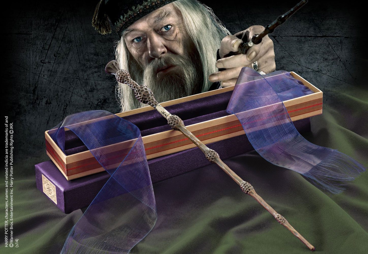 Harry Potter Trollstav Albus Dumbledore 38 cm Noble Collection