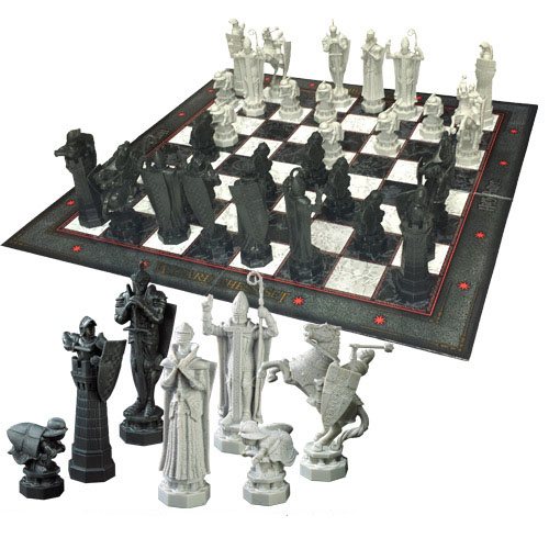 Harry Potter Schack Set - Wizards Chess Noble Collection