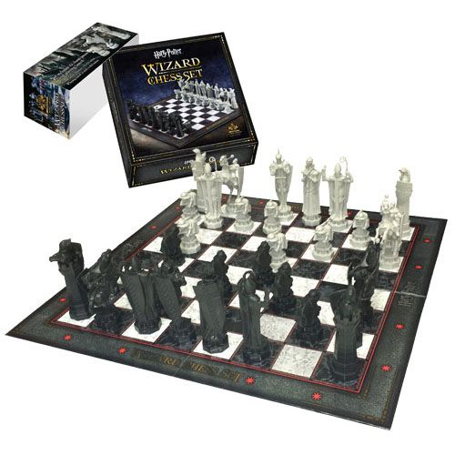 Harry Potter Schack Set - Wizards Chess Noble Collection