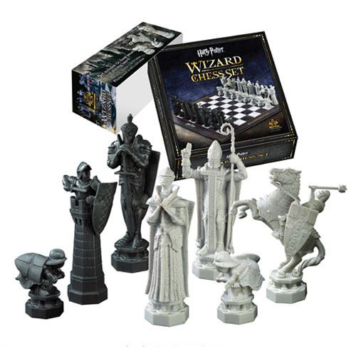Harry Potter Schack Set - Wizards Chess Noble Collection