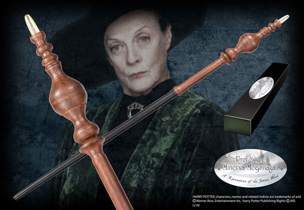 Harry Potter Trollstav Professor Minerva McGonagall (Karaktärsutgåvan) Noble Collection