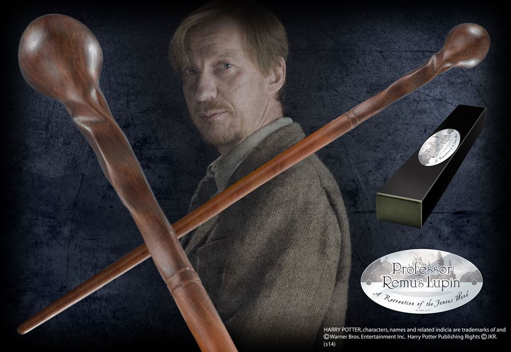 Harry Potter Trollstav Professor Remus Lupin (Karaktärsmodell) Noble Collection
