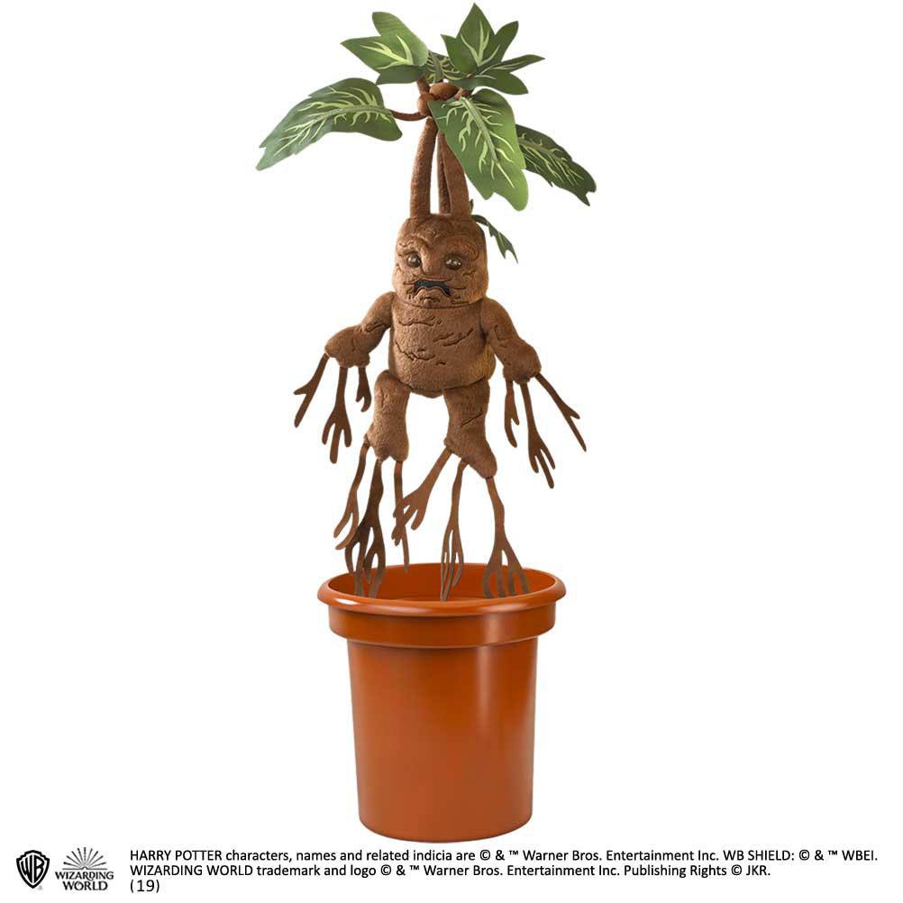 Harry Potter Interaktiv Plush Figur Mandrake 30 cm Noble Collection