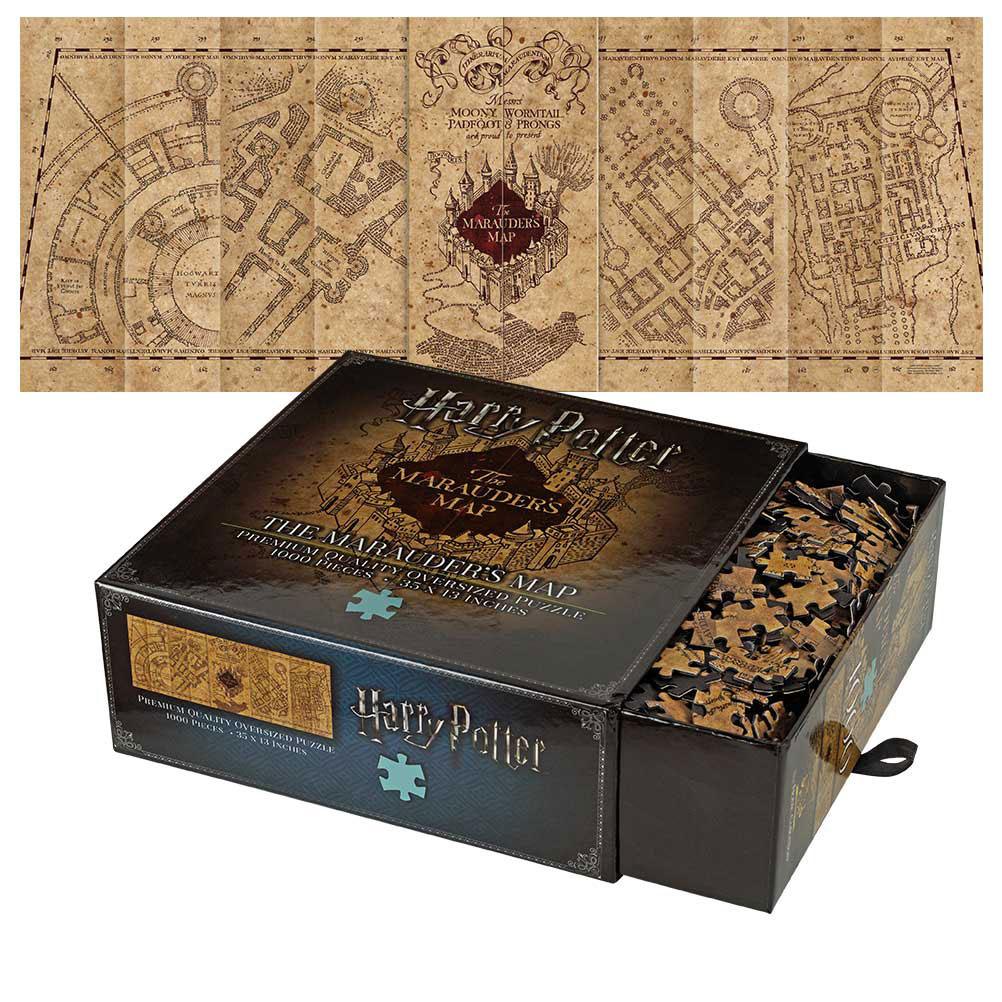 Harry Potter Jigsaw Puzzle - The Marauder's Map Cover Noble Collection