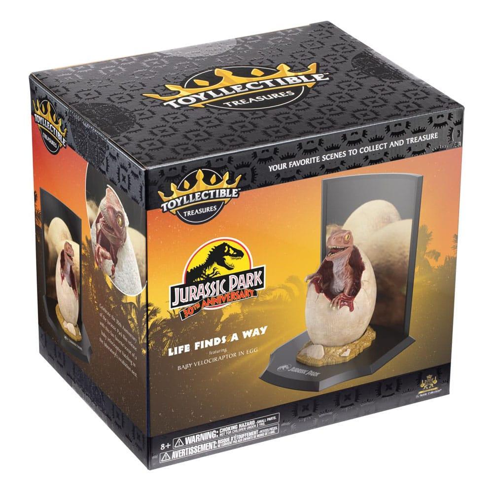 Jurassic Park Raptorägg Samlarfigur 12 cm Noble Collection