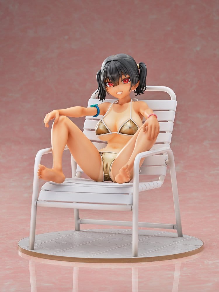 Original Karaktärsfigur 1/5 Nocturnas Sasaki Kanna – Guld Bikini Version 23 cm