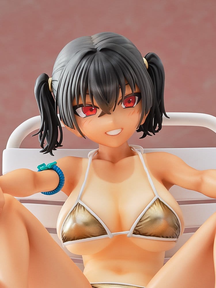 Original Karaktärsfigur 1/5 Nocturnas Sasaki Kanna – Guld Bikini Version 23 cm