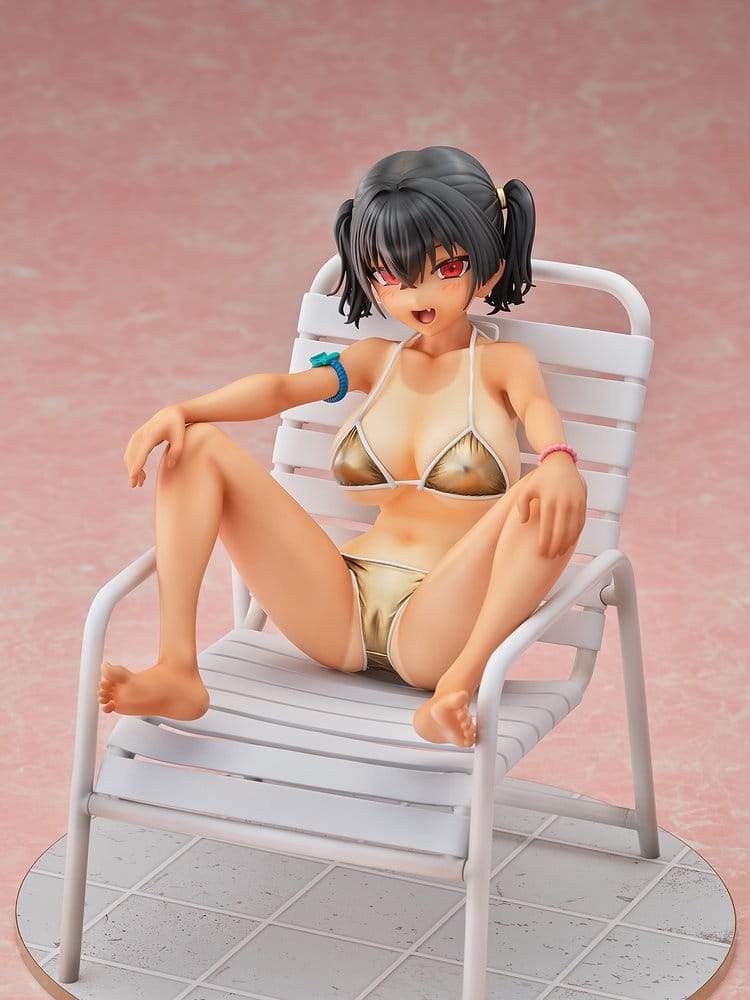 Original Karaktärsfigur 1/5 Nocturnas Sasaki Kanna – Guld Bikini Version 23 cm