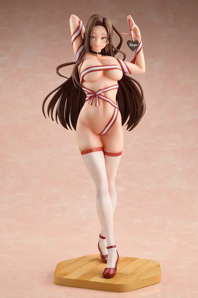 Imaizumi Brings All the Gals to His House PVC Figur 1/6 Risa Hamazaki Bow Ver. 28 cm Nocturne