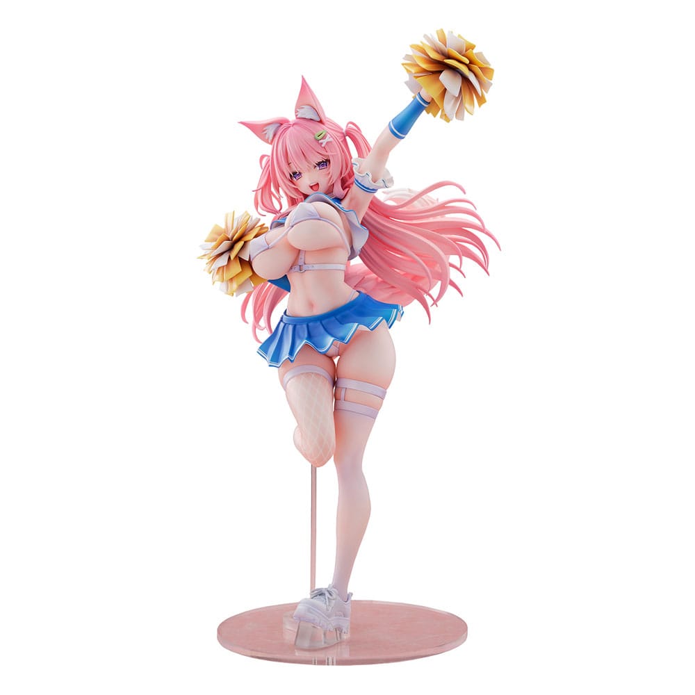 Original Character Figur 1/5 Kemomimi Cheer Girl illustration av Yatanuki Kei - 35 cm Nocturnas