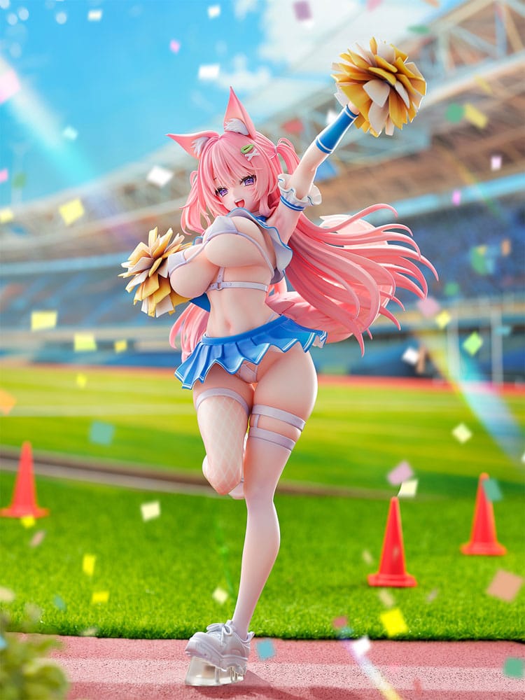 Original Character Figur 1/5 Kemomimi Cheer Girl illustration av Yatanuki Kei - 35 cm Nocturnas