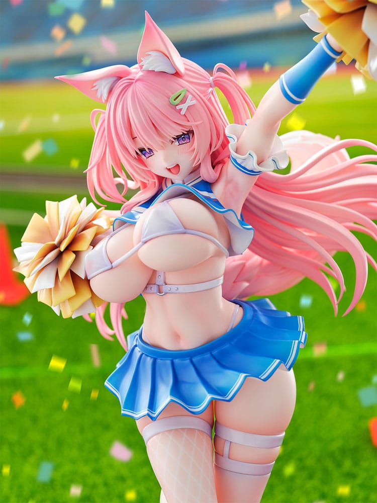 Original Character Figur 1/5 Kemomimi Cheer Girl illustration av Yatanuki Kei - 35 cm Nocturnas