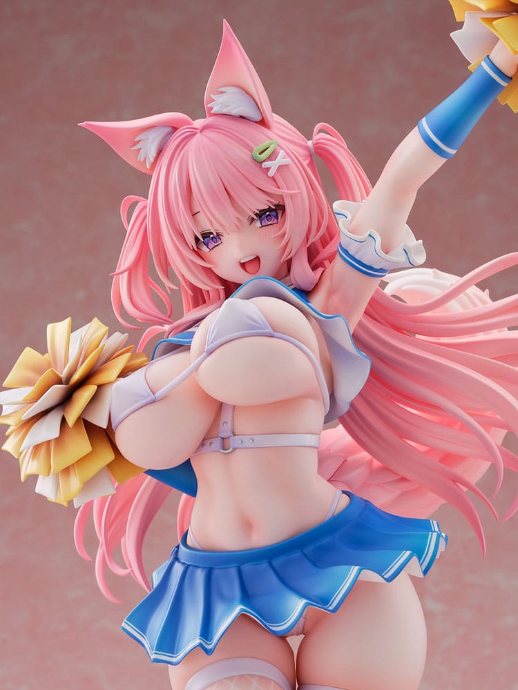 Original Character Figur 1/5 Kemomimi Cheer Girl illustration av Yatanuki Kei - 35 cm Nocturnas