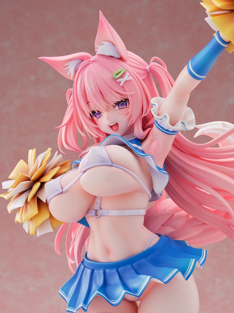 Original Character Figur 1/5 Kemomimi Cheer Girl illustration av Yatanuki Kei - 35 cm Nocturnas