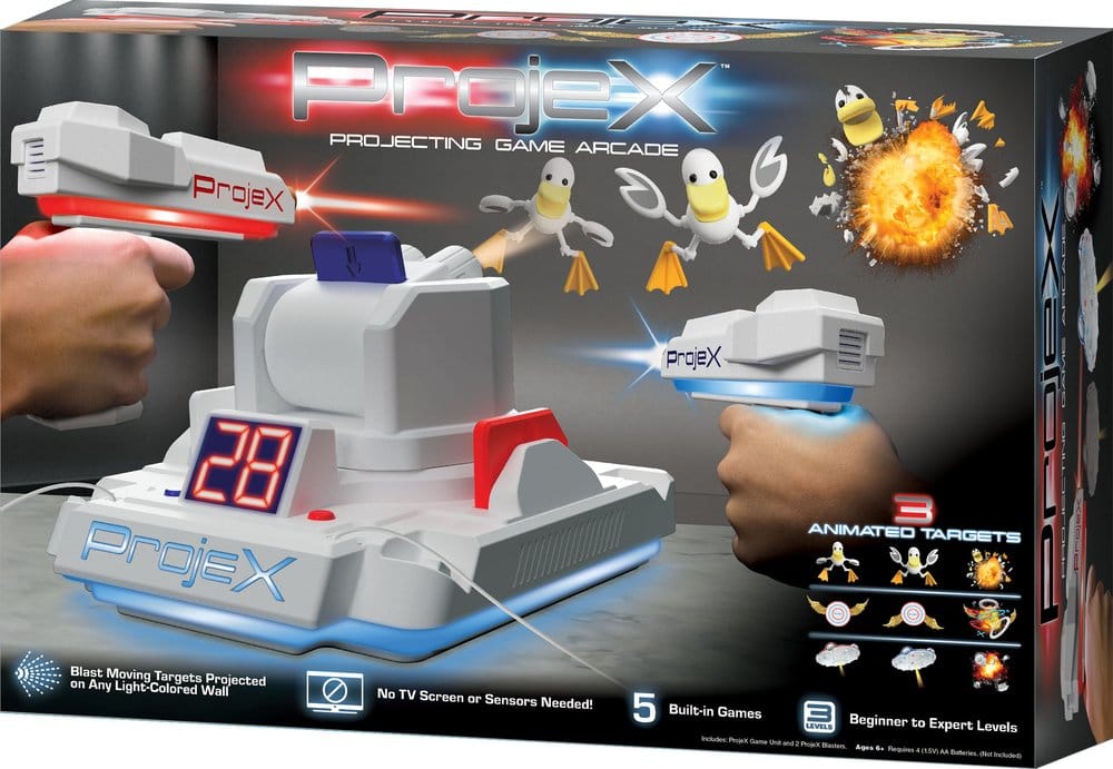 Laser X Projex Animerat Mål Arkadspel för 2
