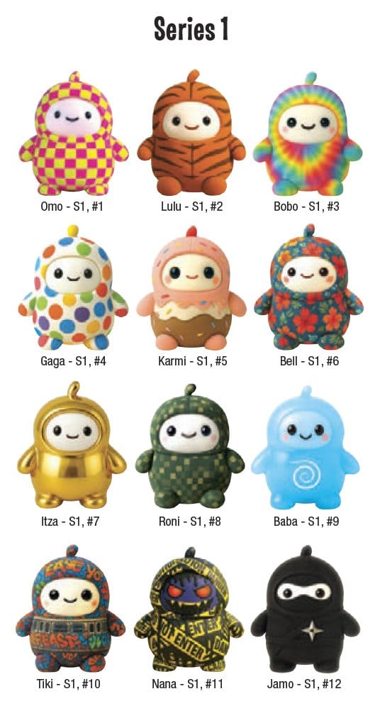 LamaTama Electronic Collectible Figures 6 cm Series 1 heo Exclusive Blind Box Display (26)