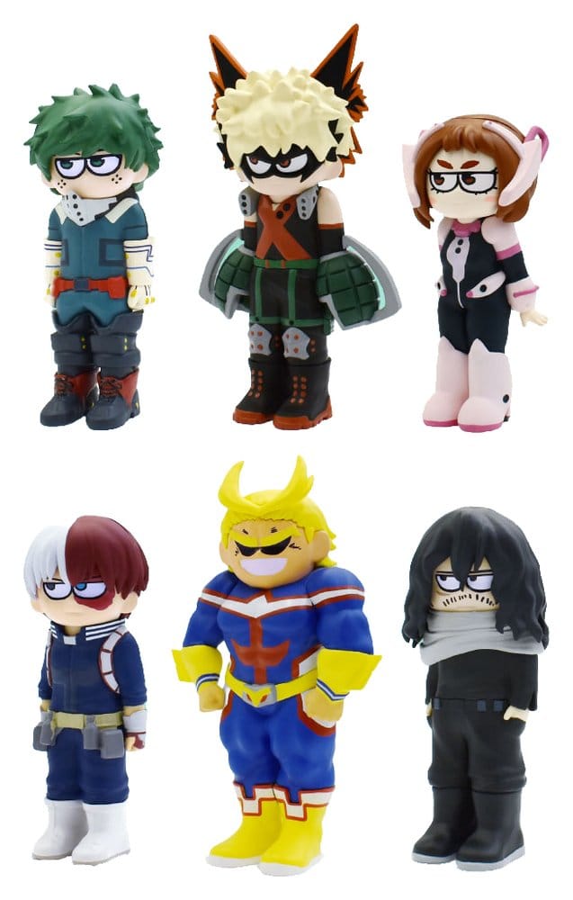 My Hero Academia JIRORI Mini Figures 9 cm Vol. 1 Blind Box Display (6)
