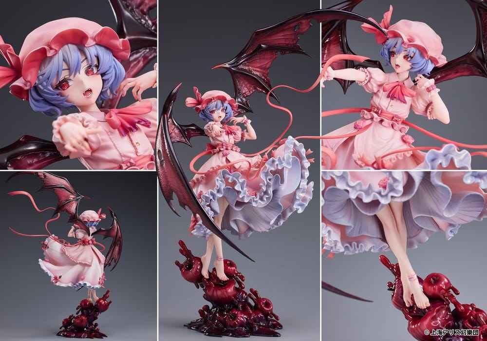 Touhou Project PVC-figur 1/7 Remilia Scarlet 38 cm
