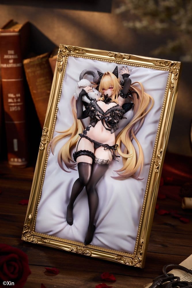 Original Character PVC Figure 1/7 Stella Black Cat Ver. Illustrated by Xin 27 cm
