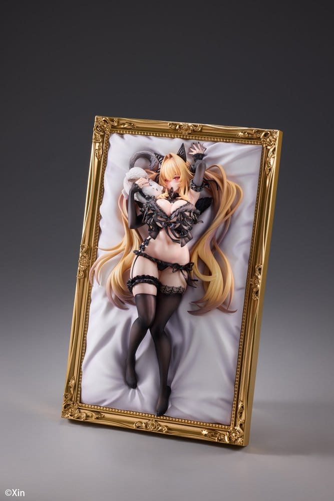 Original Character PVC Figure 1/7 Stella Black Cat Ver. Illustrated by Xin 27 cm
