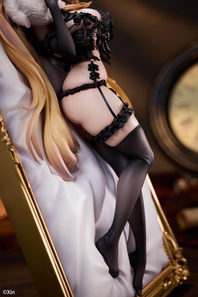 Original Character PVC Figure 1/7 Stella Black Cat Ver. Deluxe Edition 27 cm