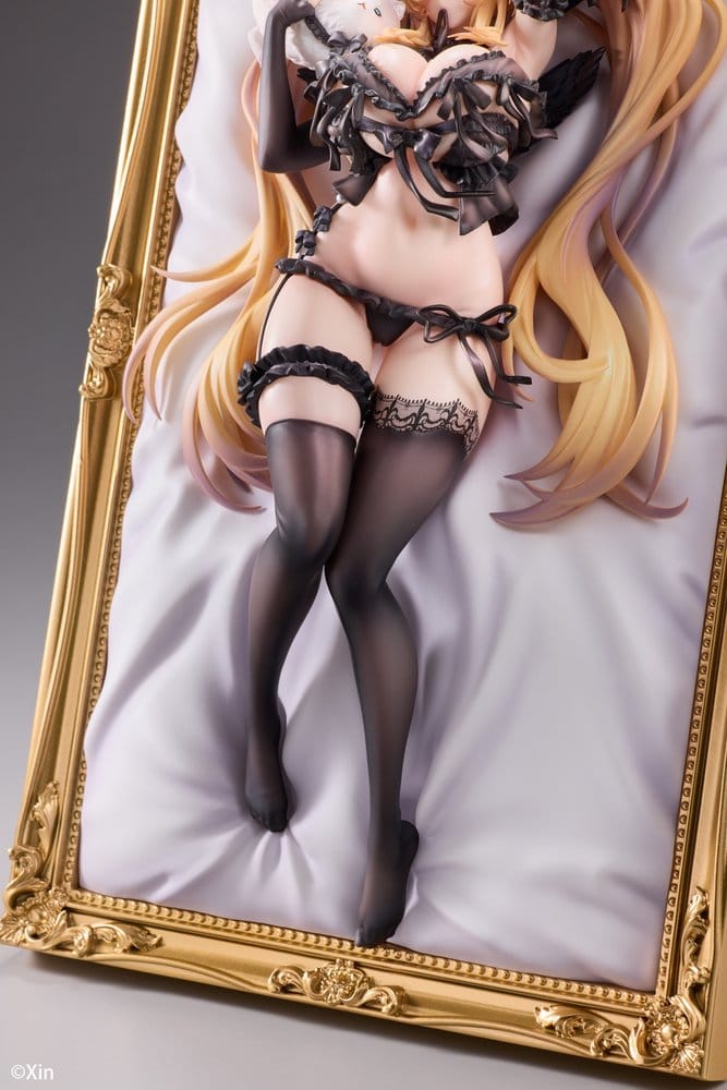 Original Character PVC Figure 1/7 Stella Black Cat Ver. Deluxe Edition 27 cm