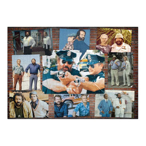 Bud Spencer & Terence Hill Pussel Poster Wall #002 (1000 bitar) - Nerdbutiken