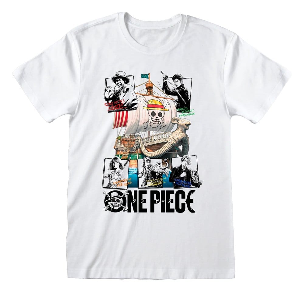 One Piece T-shirt Merry Go Call Outs i storlek XXL