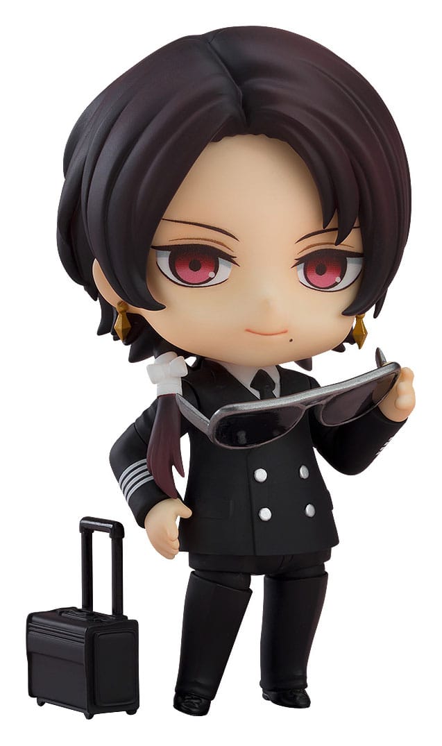 Butai Touken Ranbu Shiden Tsuketari Kitan No Soumatou Nendoroid Action Figur Kashukiyomitsu STARFLYER Pilot (Captain) Ver. 10 cm Orange Rouge