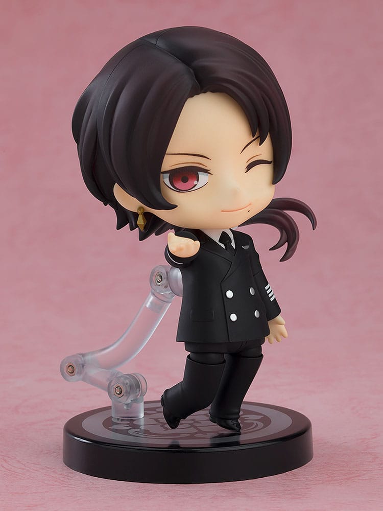 Butai Touken Ranbu Shiden Tsuketari Kitan No Soumatou Nendoroid Action Figur Kashukiyomitsu STARFLYER Pilot (Captain) Ver. 10 cm Orange Rouge