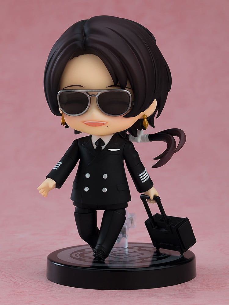 Butai Touken Ranbu Shiden Tsuketari Kitan No Soumatou Nendoroid Action Figur Kashukiyomitsu STARFLYER Pilot (Captain) Ver. 10 cm Orange Rouge