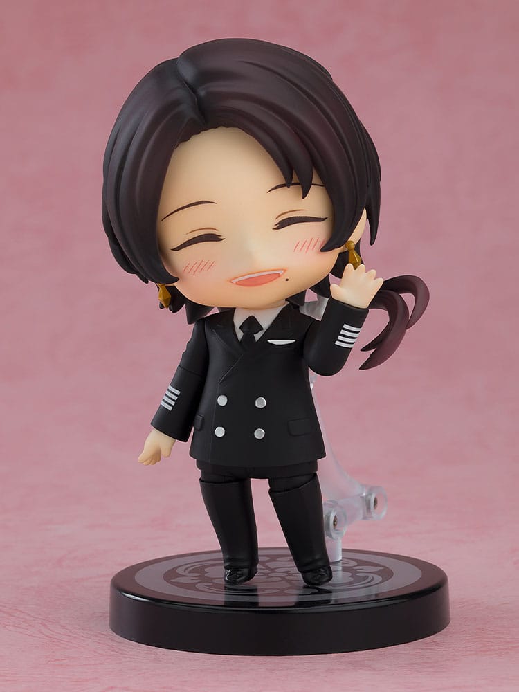 Butai Touken Ranbu Shiden Tsuketari Kitan No Soumatou Nendoroid Action Figur Kashukiyomitsu STARFLYER Pilot (Captain) Ver. 10 cm Orange Rouge