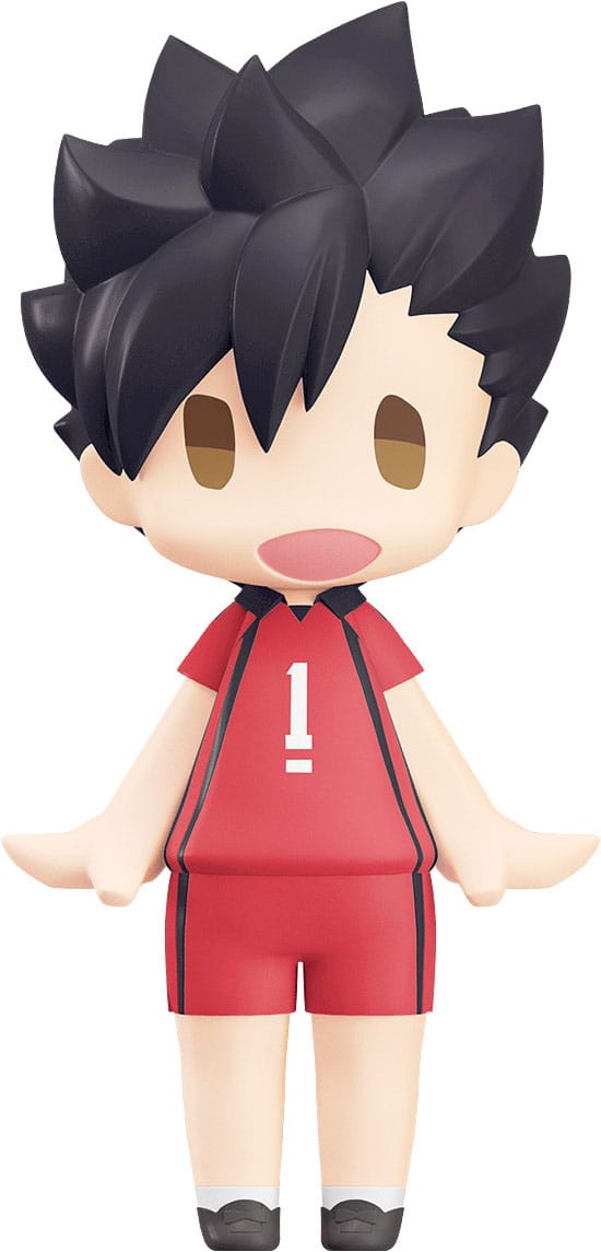 Haikyu!! HELLO! GOOD SMILE Action Figur Tetsuro Kuroo 10 cm Orange Rouge