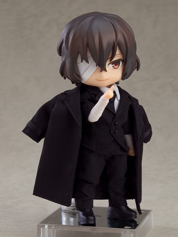 Bungo Stray Dogs Nendoroid Doll Figur Osamu Dazai: Dark Era Ver. 14 cm Orange Rouge