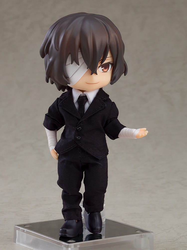 Bungo Stray Dogs Nendoroid Doll Figur Osamu Dazai: Dark Era Ver. 14 cm Orange Rouge