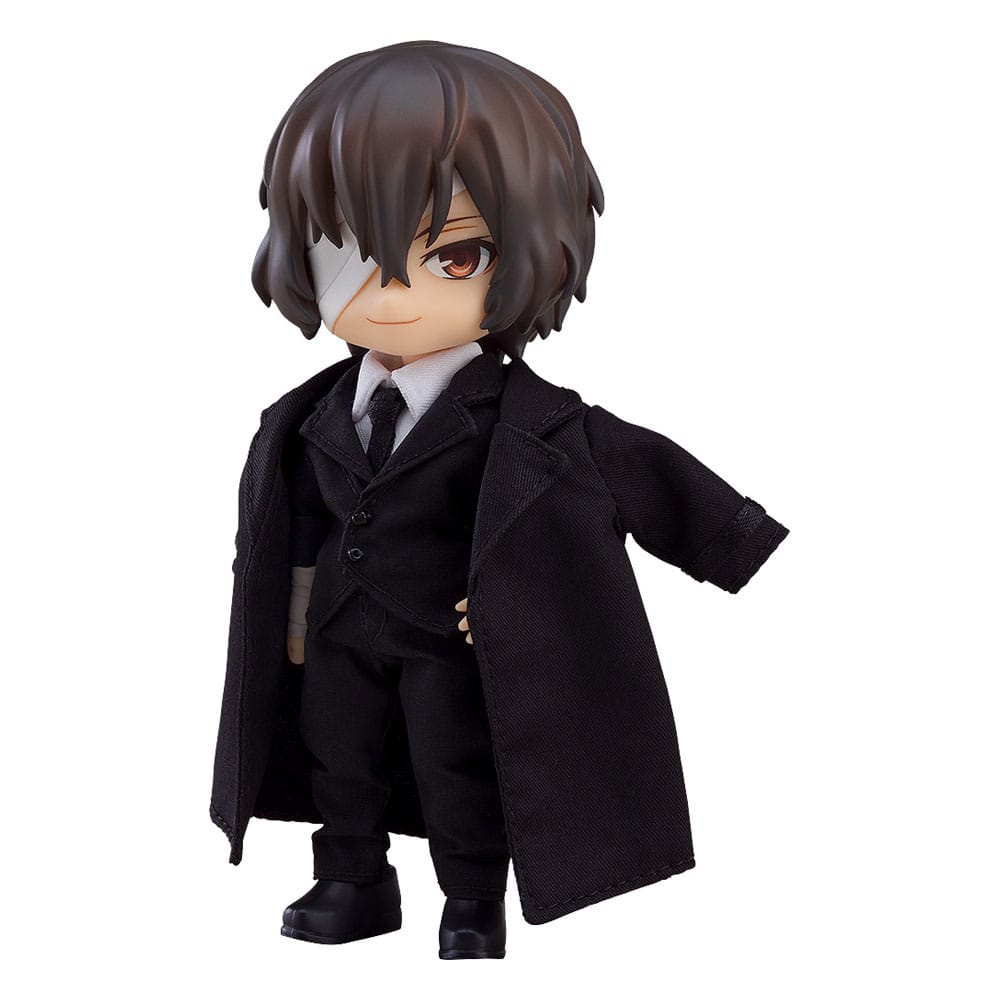 Bungo Stray Dogs Nendoroid Doll Figur Osamu Dazai: Dark Era Ver. 14 cm Orange Rouge