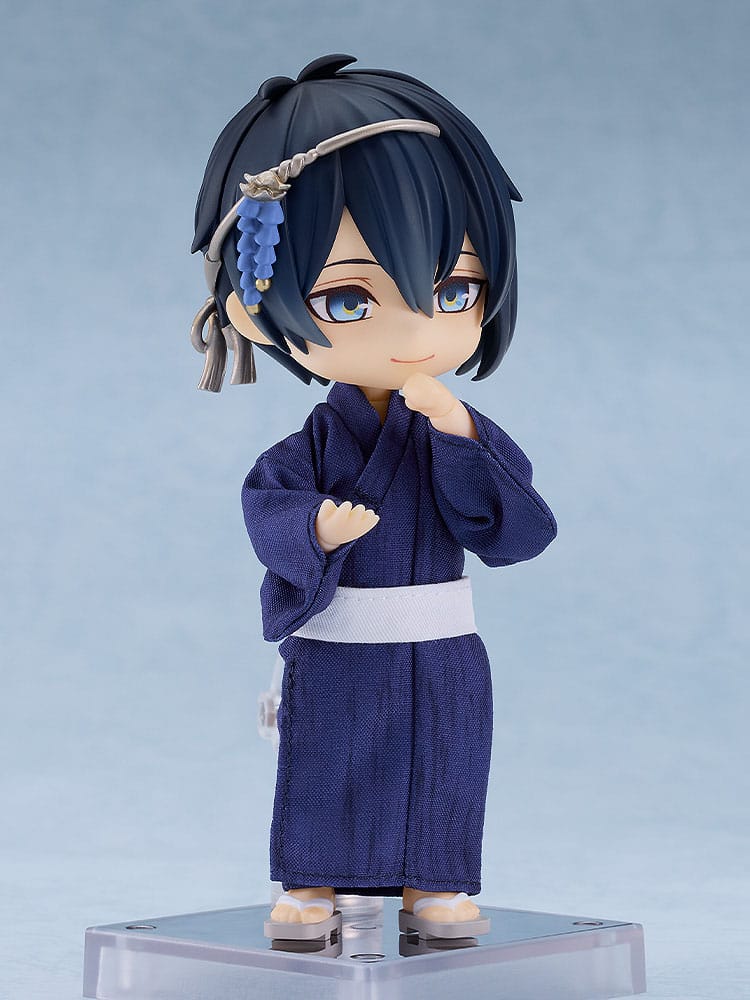 Touken Ranbu -ONLINE- Nendoroid Doll Mikazuki Munechika Casual Outfit 14 cm Orange Rouge