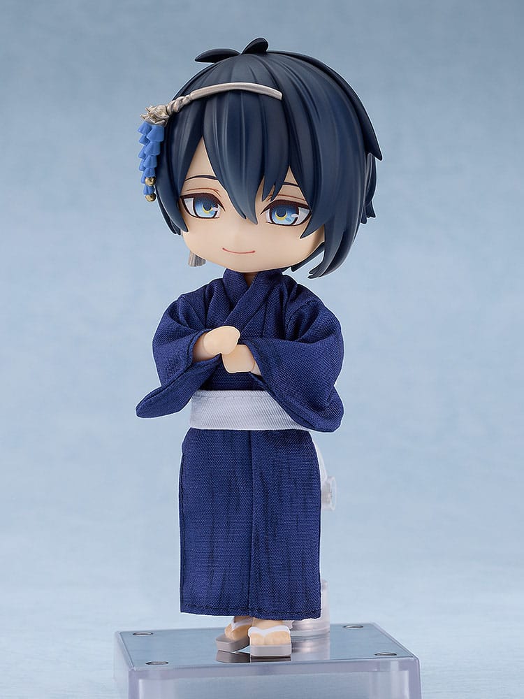 Touken Ranbu -ONLINE- Nendoroid Doll Mikazuki Munechika Casual Outfit 14 cm Orange Rouge
