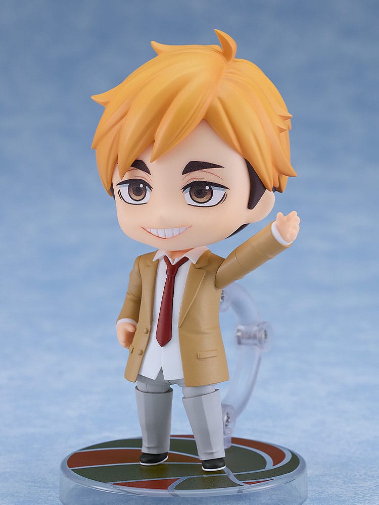Haikyu!! Nendoroid Action Figur Atsumu Miya Skoluniform 10 cm Orange Rouge