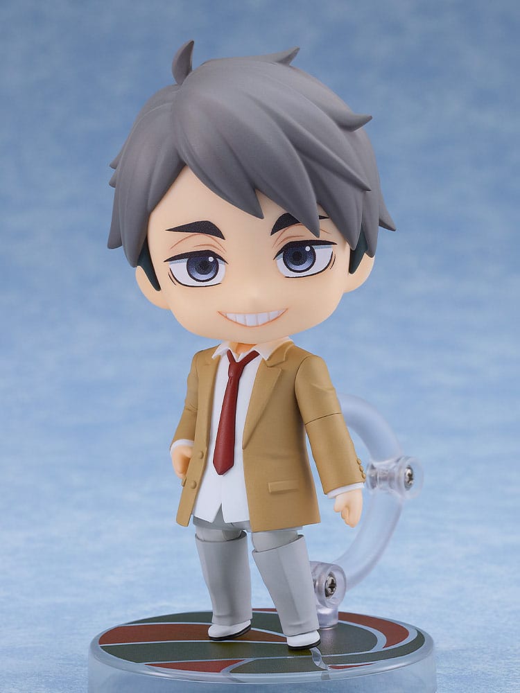 Haikyu!! Nendoroid Action Figur Osamu Miya Skoluniform Ver. 10 cm Orange Rouge