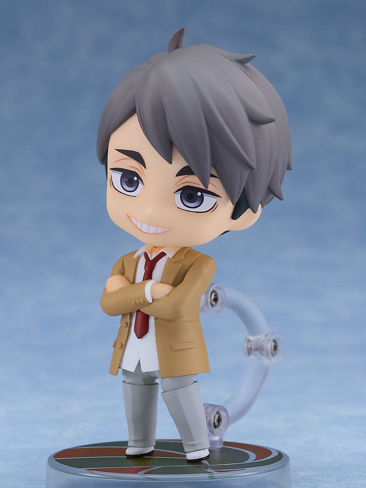 Haikyu!! Nendoroid Action Figur Osamu Miya Skoluniform Ver. 10 cm Orange Rouge