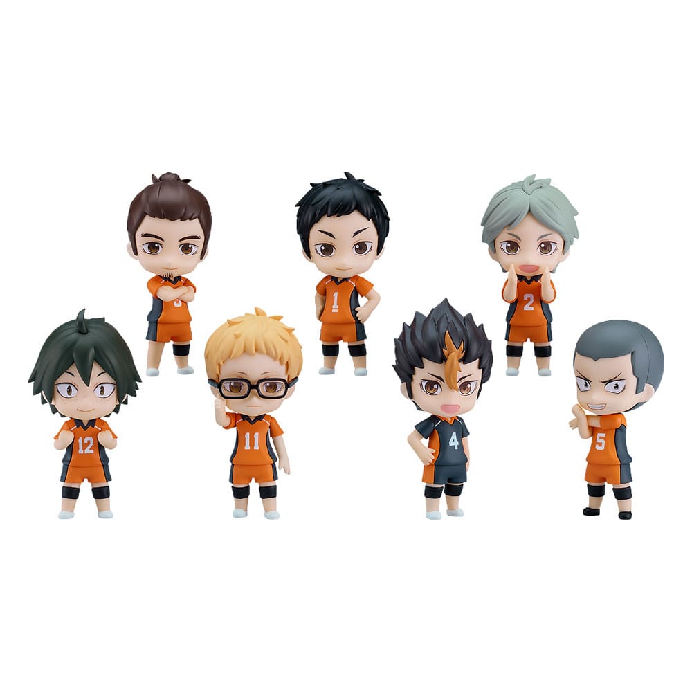 Haikyu!! Nendoroid Action Figur Surprise Ver. 02 Karasuno Edition 7 cm Assortment (7) Orange Rouge