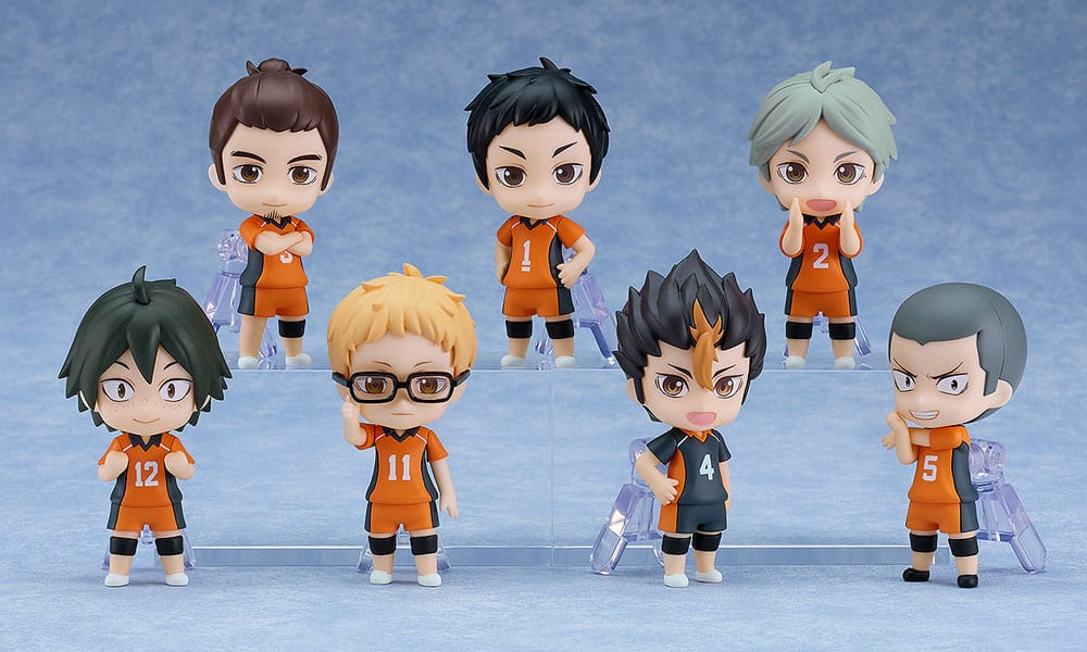 Haikyu!! Nendoroid Action Figur Surprise Ver. 02 Karasuno Edition 7 cm Assortment (7) Orange Rouge
