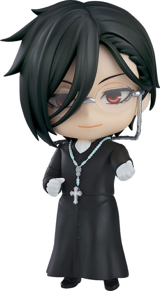 Black Butler: Boarding School Arc Nendoroid Sebastian Michaelis: Sapphire Owl Ver. Orange Rouge