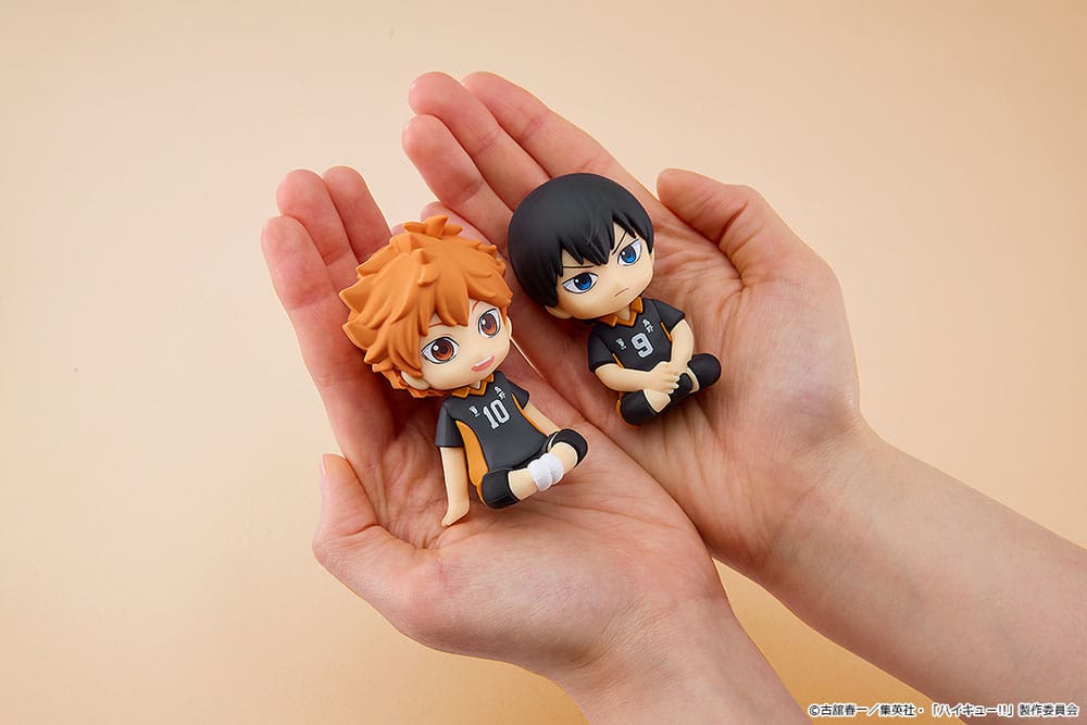 Haikyu!! Nendroid Plus: Gummimaske Mini Figur Tobio Kageyama 8 cm Orange Rouge