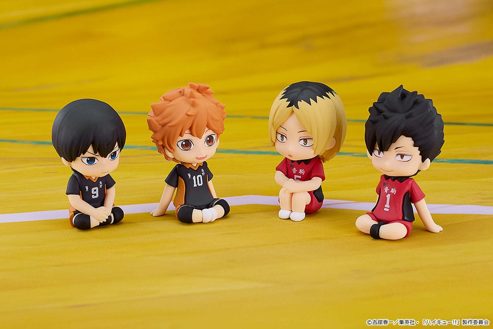 Haikyu!! Nendroid Plus: Gummimaske Mini Figur Tobio Kageyama 8 cm Orange Rouge