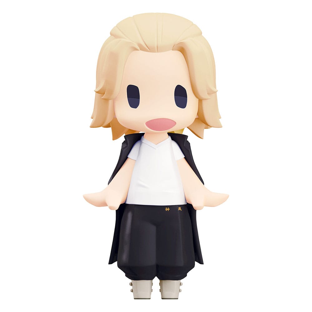 Tokyo Revengers HELLO! GOOD SMILE Action Figur Mikey (Manjiro Sano) 10 cm Orange Rouge