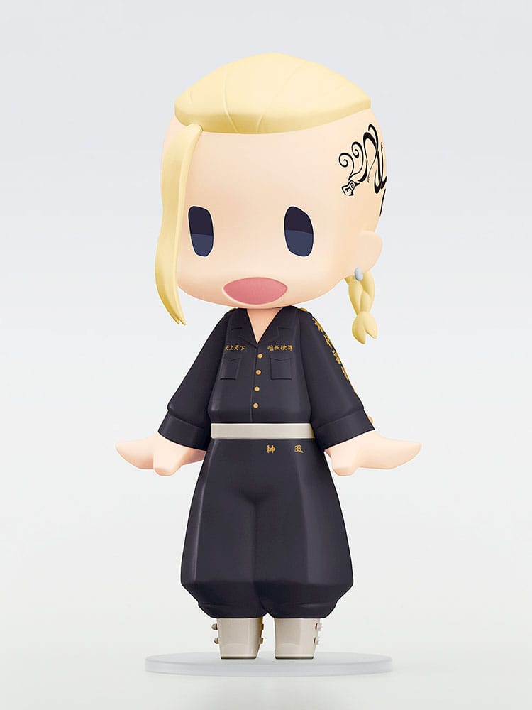 Tokyo Revengers HELLO! GOOD SMILE Action Figur Draken (Ken Ryuguji) 10 cm Orange Rouge