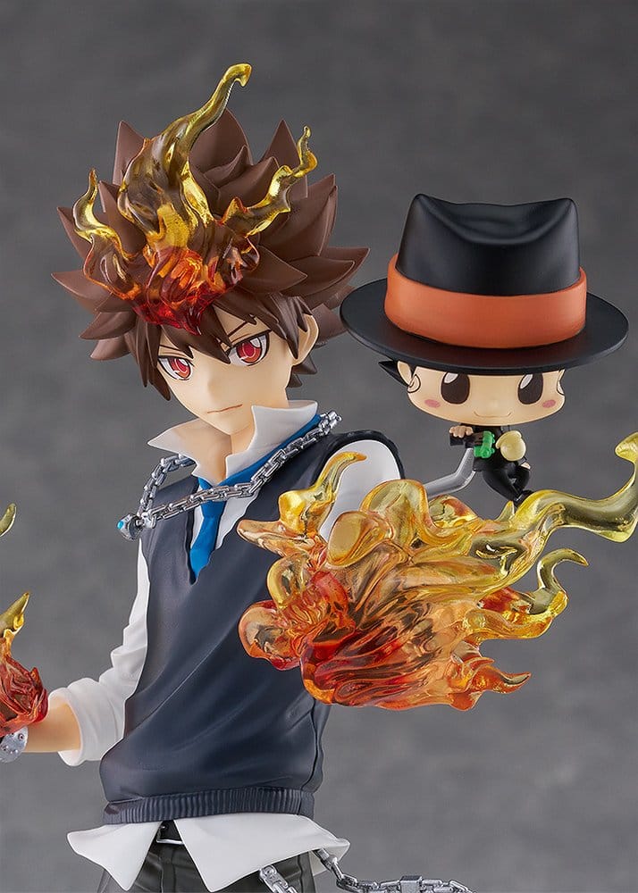 Katekyo Hitman Reborn Pop Up Parade SP PVC-figurer 2-pack Tsunayoshi Sawada & Reborn, 24 cm