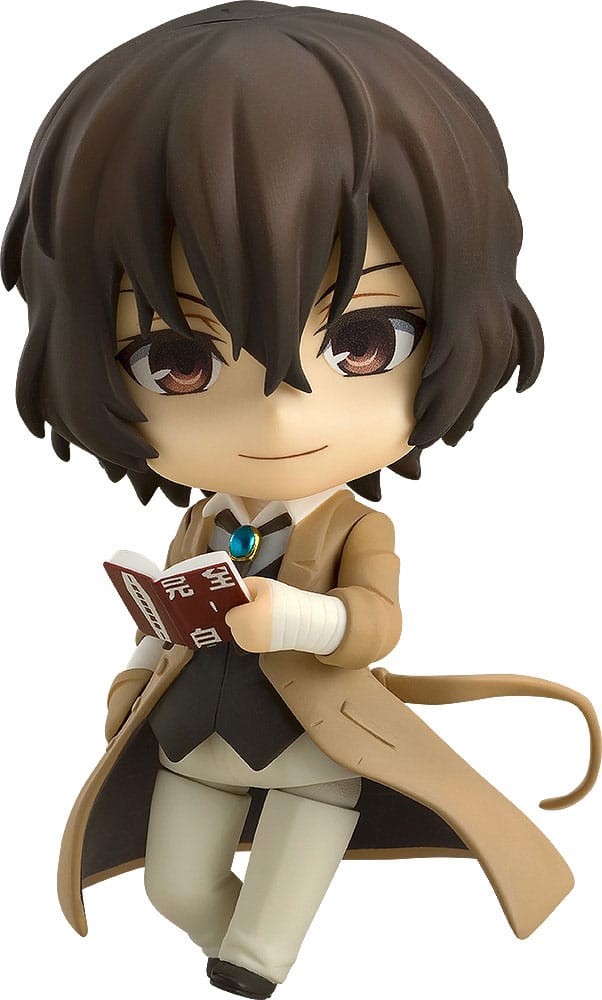 Bungo Stray Dogs Nendoroid Action Figur Osamu Dazai 10 cm Orange Rouge